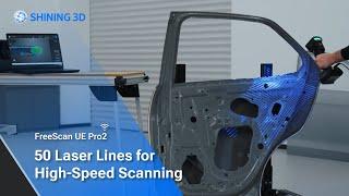 FreeScan UE Pro2 50 Laser Lines for High-Speed Scanning