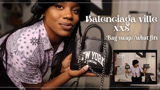 Balenciaga Ville xxs  What fits inside Bag swap 