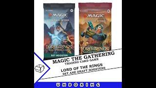 Magic the Gathering Lord of the Ring set & draft packs