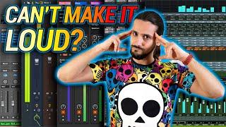 7 Reasons Why You Cant get LOUD Mixes #loudness #tips #mixing #mastering