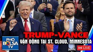 Liên danh TRUMP-VANCE vận động tranh cử tại Minnesota tiếp tục tấn công đối thủ Kamala Harris