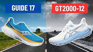 SAUCONY GUIDE 17 vs ASICS GT2000-12 Best Stability Running Shoes