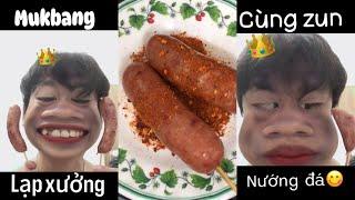 Mukbang Lạp Xưởng Hà Khẩu Nướng Đá cùng Zun nha