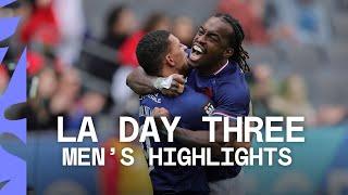 France claim first title in NINETEEN years  Los Angeles HSBC SVNS Day Three Mens Highlights