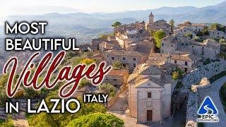 Best Villages to Visit in Lazio Italy  4K Travel Guide