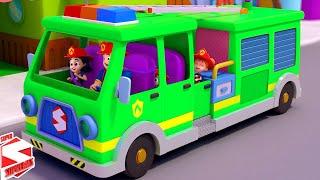 The Wheels On The Fire Truck & More Nursery Rhymes for Kids by Super Supremes