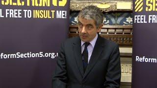 Rowan Atkinson on free speech