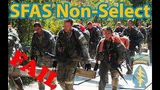 MY SFAS Experience  21 Day Non-Select  Special Forces Assessment  and Selection