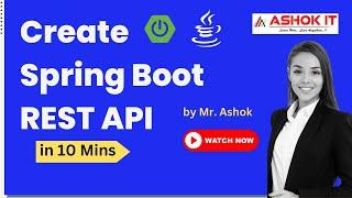 Spring Boot Rest API Tutorial - How to Create a Restful Web Service @ashokit