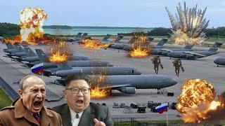 HUGE Tragedy Russian Airport Attacked by US Mercenaries From North Korea and Russia End Tragically