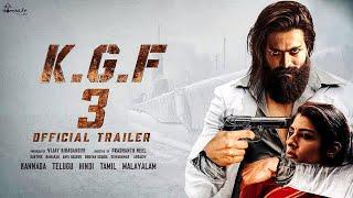 K.G.F Chapter 3 - Tamil Trailer YashRaveena TandonPrashanthNeel  RaviBasrur #kgf3 #kgf3trailer