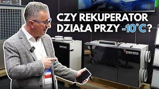 Czy rekuperator może pracować zimą?