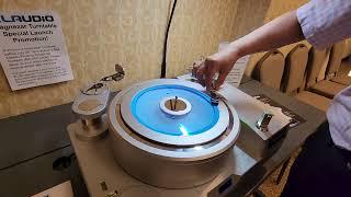 Cool Turntable and Tonearm by KL Audio - Pacific Audio Fest 2023