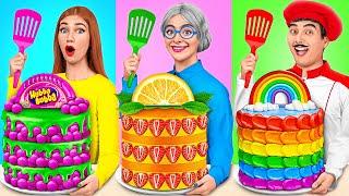 Me vs Grandma Cooking Challenge  Kitchen War by Multi DO Challenge