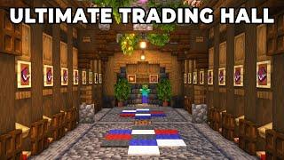 Minecraft Villager Trading Hall - 1 Emerald Per Trade 1.21