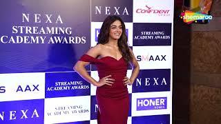 Isha Malviya Sobhita Dhulipala Wamiqa Gabbi Avika Gor At Nexa Streaming Academy Awards #viral