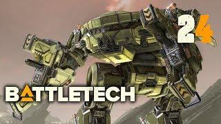 Battletech #24 - King Krab 0000 у нас в ангаре Интересный контракт  Прохождение на русском
