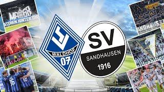 Der Waldhof ballert sich zum Klassenerhalt  Mannheim VS. Sandhausen.  #vlog #mannheim #3liga #svw