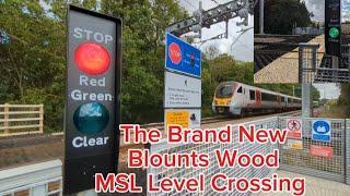 Recent Renewal Blounts Wood Level Crossing Essex