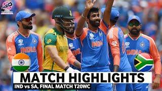 India vs South Africa ICC T20 World Cup 2024 Match Highlights  IND Vs SA Highlights