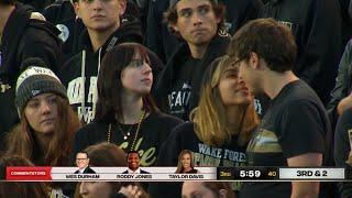 kiss cam gone wrong...