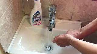 How to remove & clean limescale calcium from your bathroom and kitchen taps sinks and plug holes