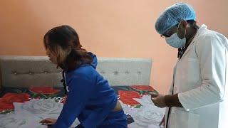 madam ne injection ko Kiya mana  injection e funny videos