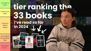 Tier ranking all of the books ive read this year so far  worst to best reads of 2024