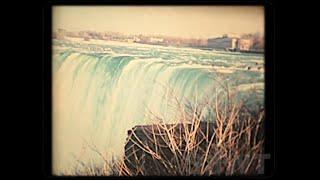 Niagara falls 1980 archive footage