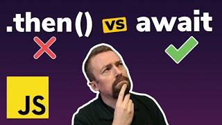 Javascript Promises vs Async Await EXPLAINED in 5 minutes