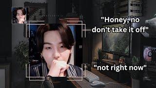 ENG SUB Teasing him while he is working from home  Yoongi ASMR IMAGINE