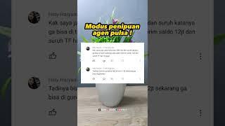 Modus Penipuan Agen Pulsa Abal-Abal #shorts #viral #tutorial