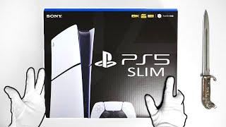 The PS5 Slim Unboxing - New PlayStation 5 Console Disc and Digital