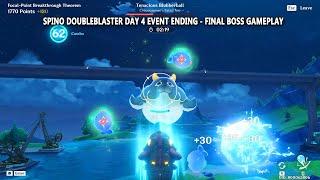 Genshin Impact Spino Doubleblaster Day 4 Event Ending - Final Boss Gameplay