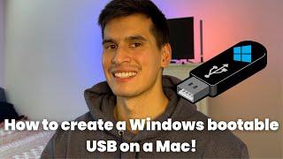 Creating a Windows bootable USB on a Mac Windows 10 or Windows 11