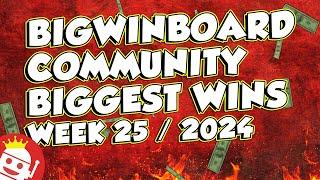  THE BEST ONLINE SLOTS COMMUNITY BIG WINS WEEK #25 - 2024