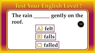 Test Your English Level  30 English Quiz  All tenses practice Exercise  No.1 Quality English