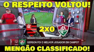 IMPRENSA ENCHE A BOLA DO FLAMENGO APÓS ELIMINAR O FLUMINENSE DA COPA DO BRASIL