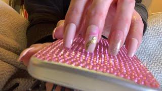 ASMR Aggressive Scratching & Tapping LOFI  Random Items  Fake & Natural Nails  No Talking