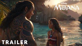 MOANA Live Action - TEASER TRAILER 2024 Zendaya & Dwayne Johnson  Walt Disney Pictures