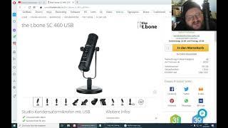 Soundcheck & Review - t.bone SC 460 USB Mikrofon  Deutsch  German 