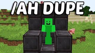 Minecraft Multiplayer Auction House Dupe for Java 1.21
