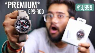 Amazfit GTR Review- Best Smartwatch Under ₹3999  AMOLED GPS GG3 & MORE 