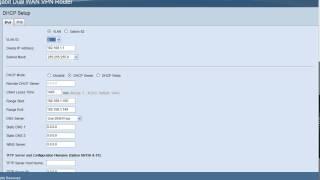 RV320 and RV325 VLAN Configuration