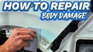 How to repair and paint small paint damage on you car.