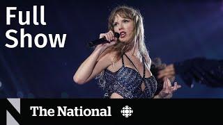 CBC News The National  Foiled Taylor Swift concert attack