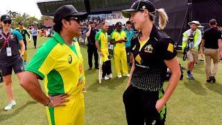 Sachin Tendulkar Batting Vs Ellyse Perry In Charity Match  Bushfire Exhibition Match 