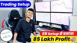 Trading Setup 3.0  Best 4 Screen Trading Setup For Beginners  85Lakh Profit With This Setup  2022