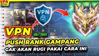 NEWEST VPN PUSH RANK MOBILE LEGEND 2024 HOW TO EASILY PUSH RANK SOLO CONTINUE TO WIN SEASON 33