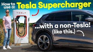 How to use a Tesla Supercharger... without a Tesla